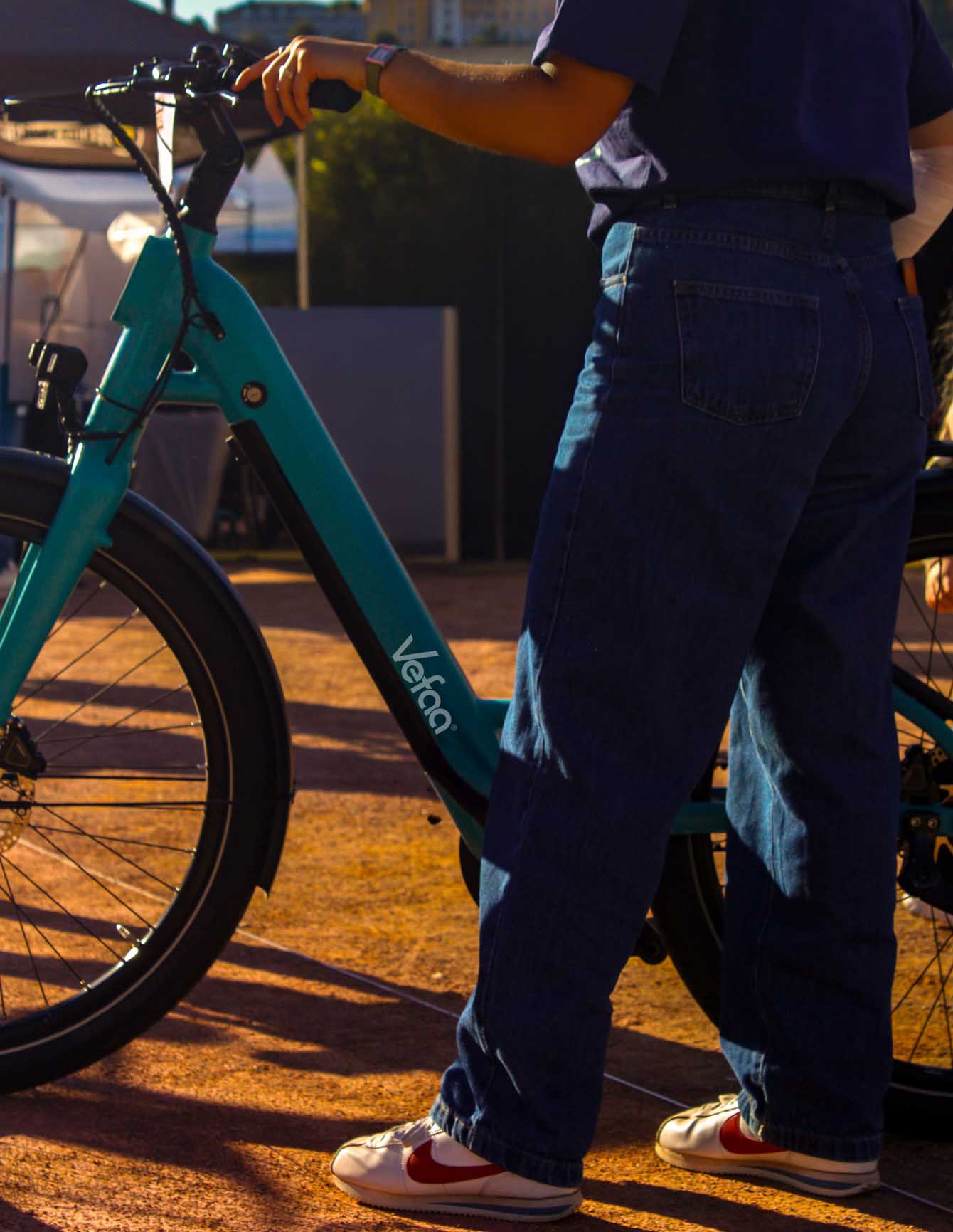 Mise en situation vélo bonjour
