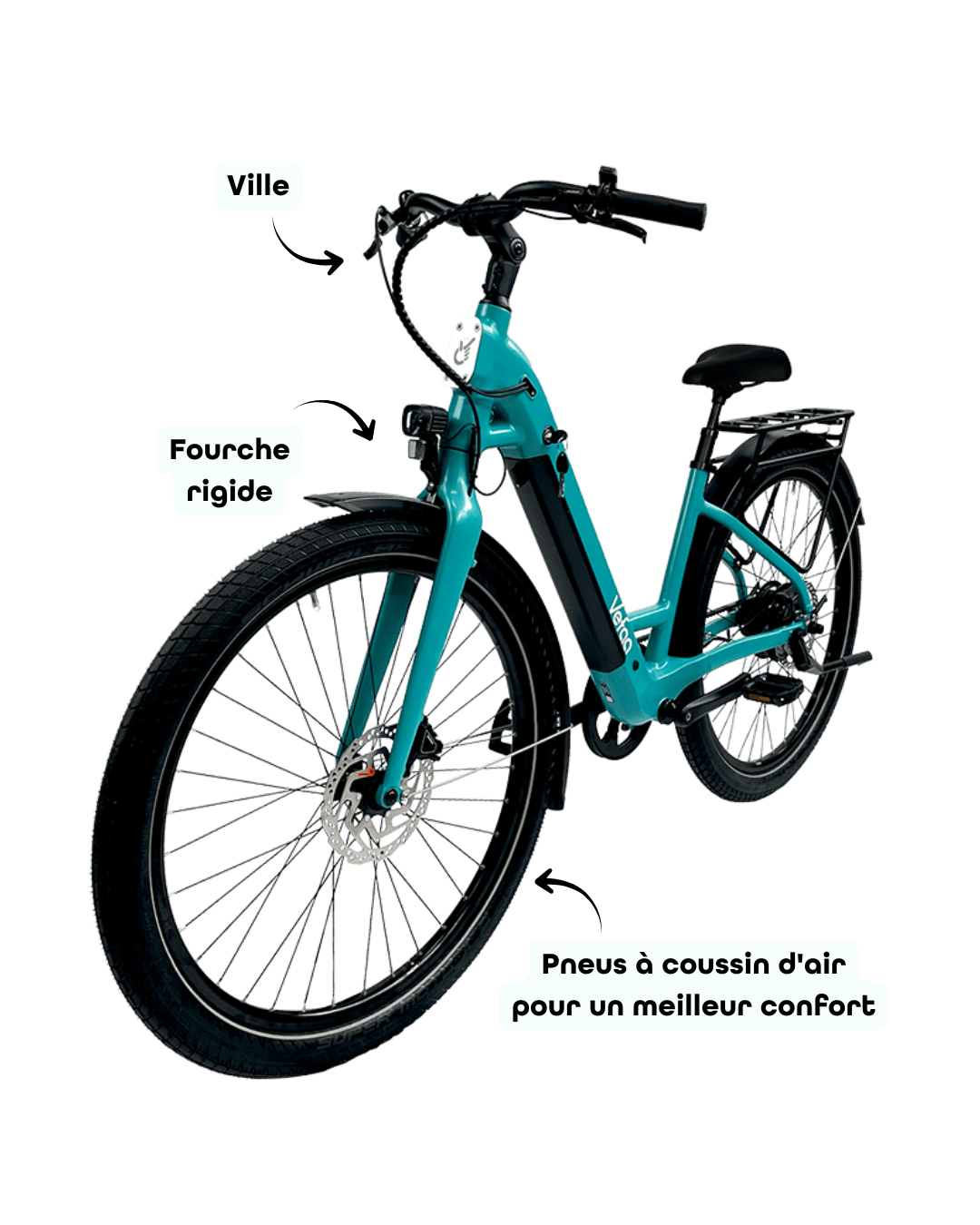 Bonjour bleu Vefaa de 3/4 et descriptif